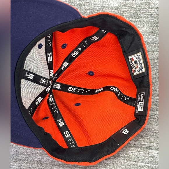 New Era San Diego Padres 59Fifty Wool Blend Fitted Hat Cap Size 8 MLB Flat Bill - Picture 11 of 15